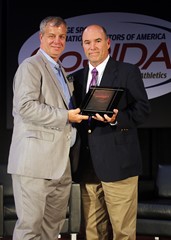 Jeff Hodges (North Alabama) received the Arch Ward Award.